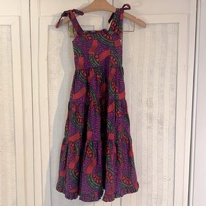 Ulla Johnson Kids Dress in Purple and Green size 6